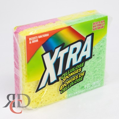 XTRA 4CT CELLULOSE SPONGE